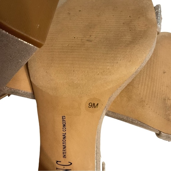 INC International Concepts Womens Kivah2 Fabric Open Toe size 9M - Picture 6 of 7